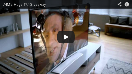 Play Video About AIM's Huge TV Giveaway Contest